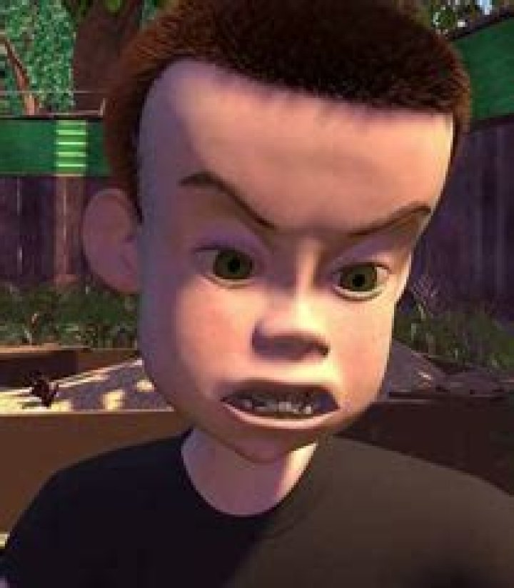 Naughty boy in Toy Story