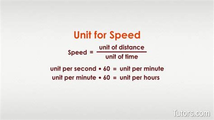 Nautical units of speed