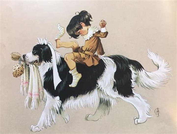 Newfoundland dog in Peter Pan