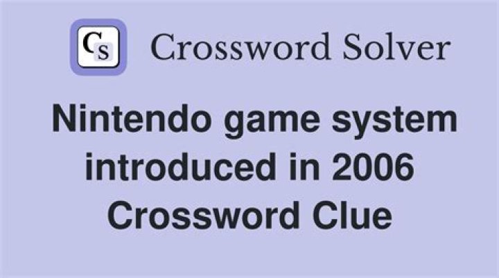 Nintendo game system introduced in 2006