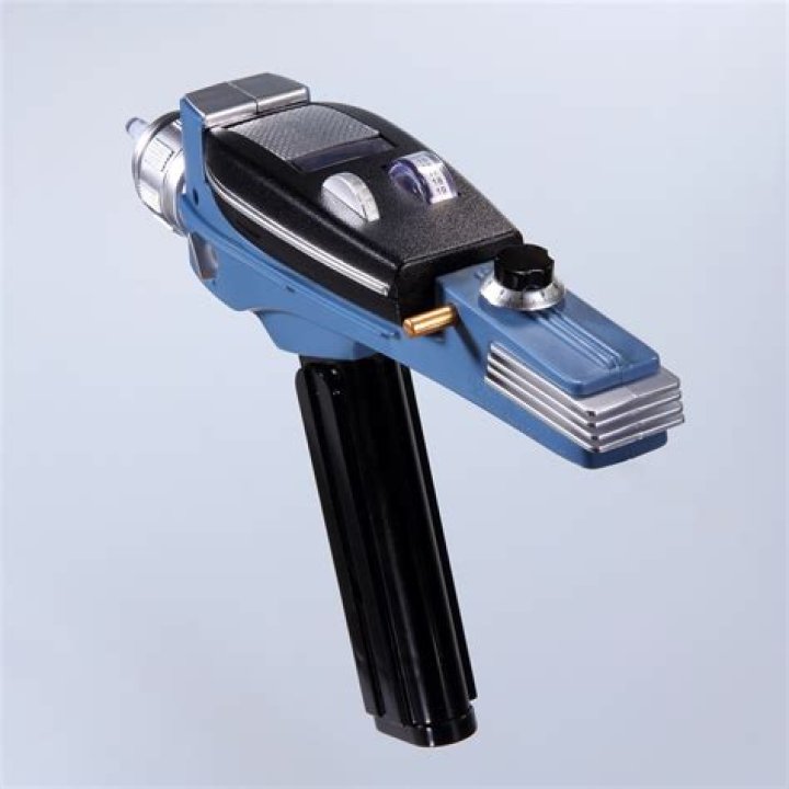 Nonlethal setting on a Star Trek phaser