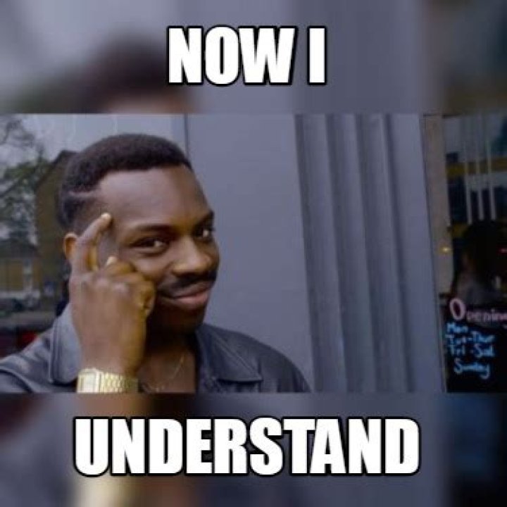 Now I understand!