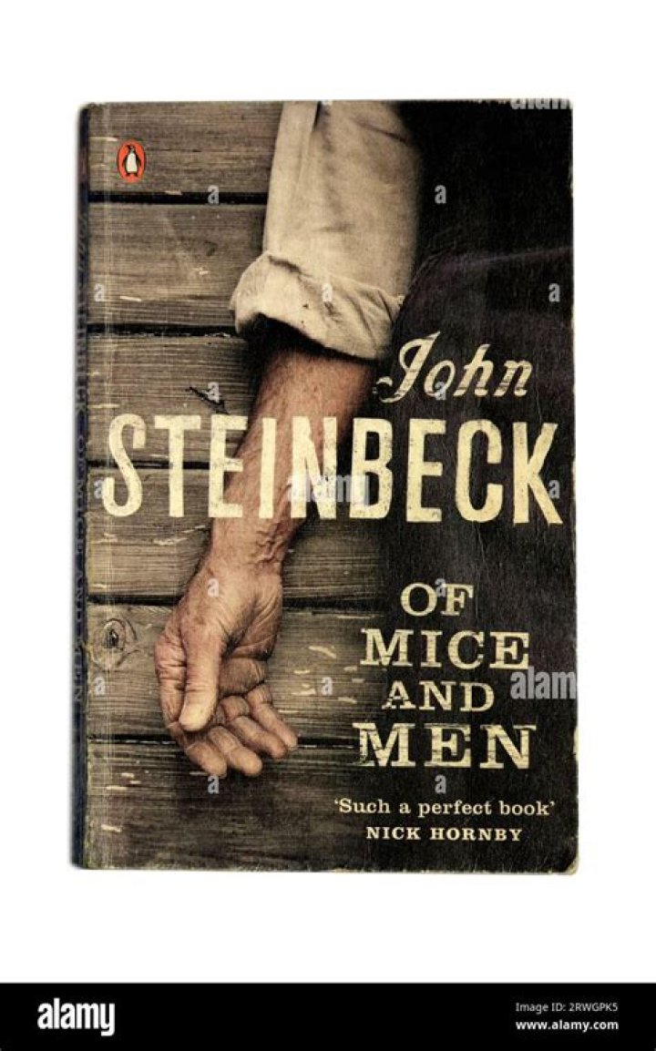 Of Mice and ___ John Steinbeck novel