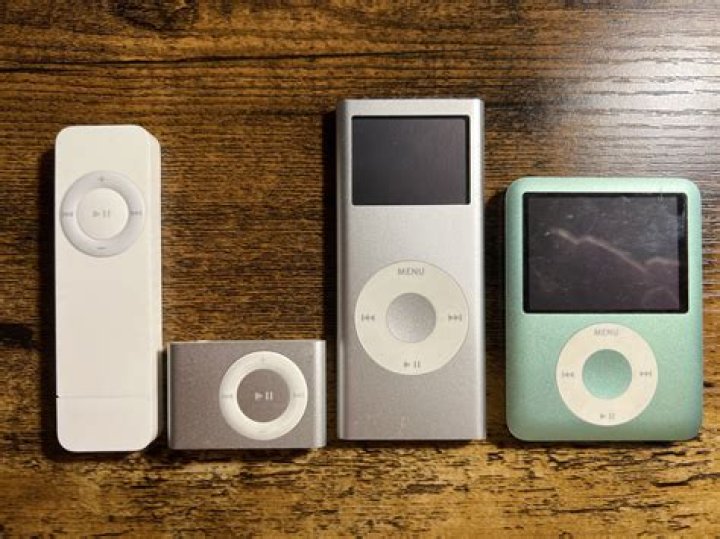 Old Apple music players like the Mini and Shuffle