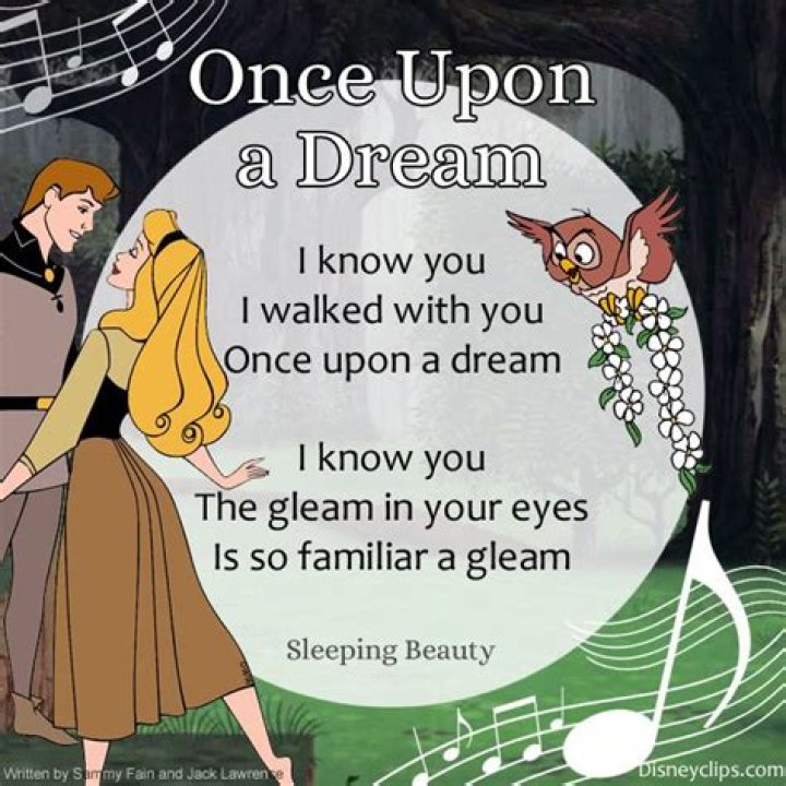 Once ___ a Dream (Sleeping Beauty song)