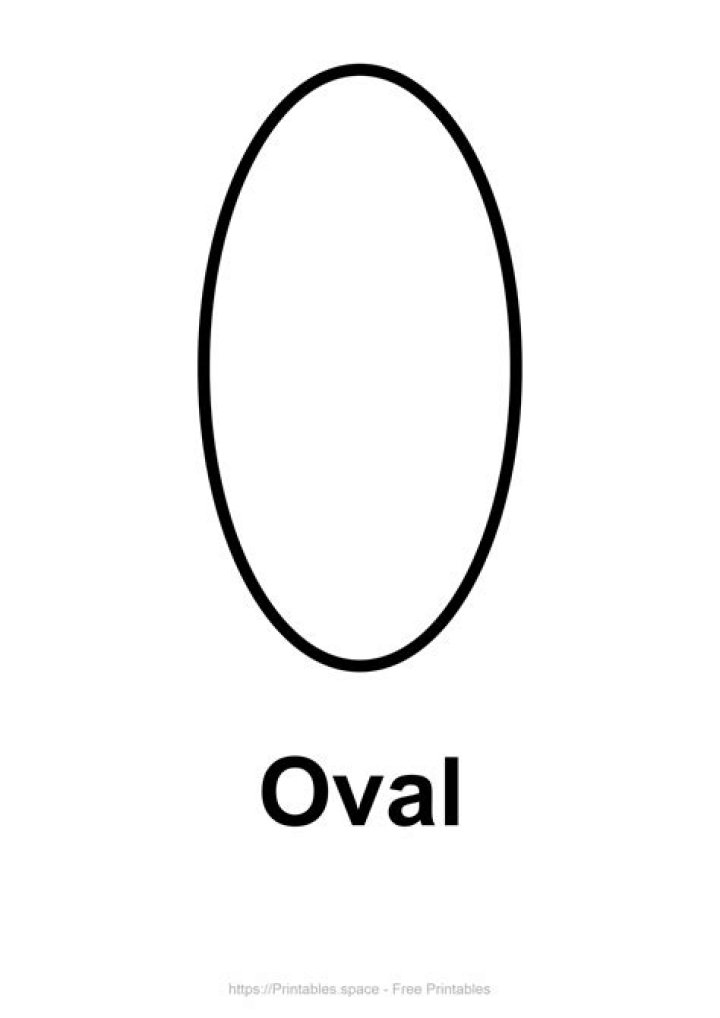 Oval shape