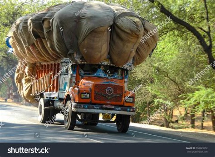 Overloaded vehicle in a circus act: 2 wds.
