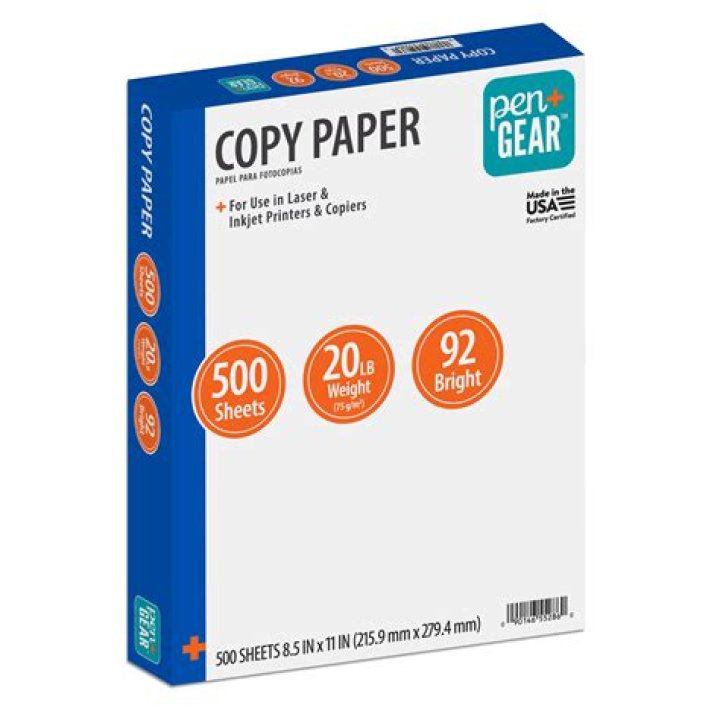 Package of copy paper