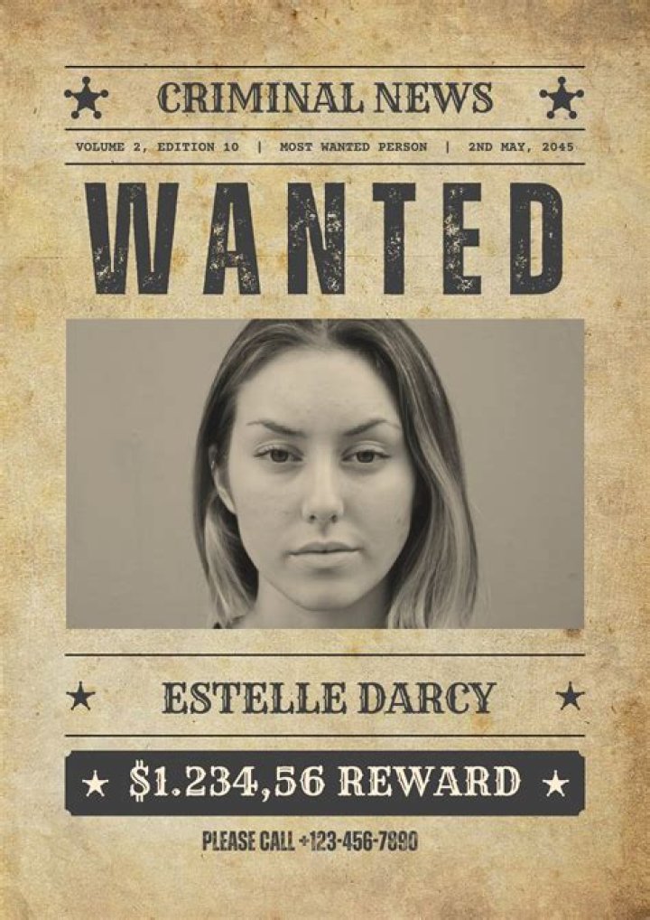 Palindrome on a wanted poster: Abbr.