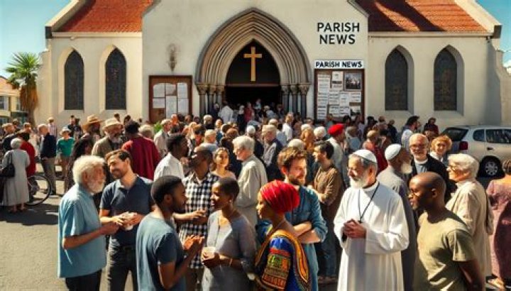 Parishioner's agreement at Sunday mass