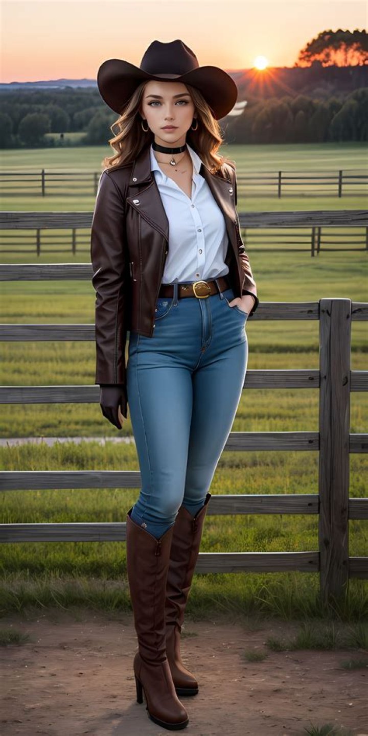 Part of cowboy attire that will work in a snowy locale?