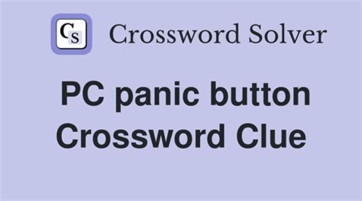 PC panic button