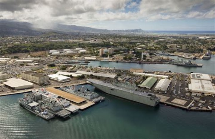Pearl ___ (Hawaiian military base)