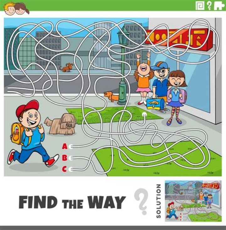 Pencil puzzle that involves finding the correct route