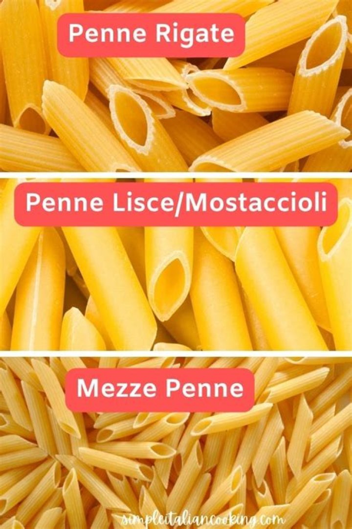 Penne or fettuccine for example