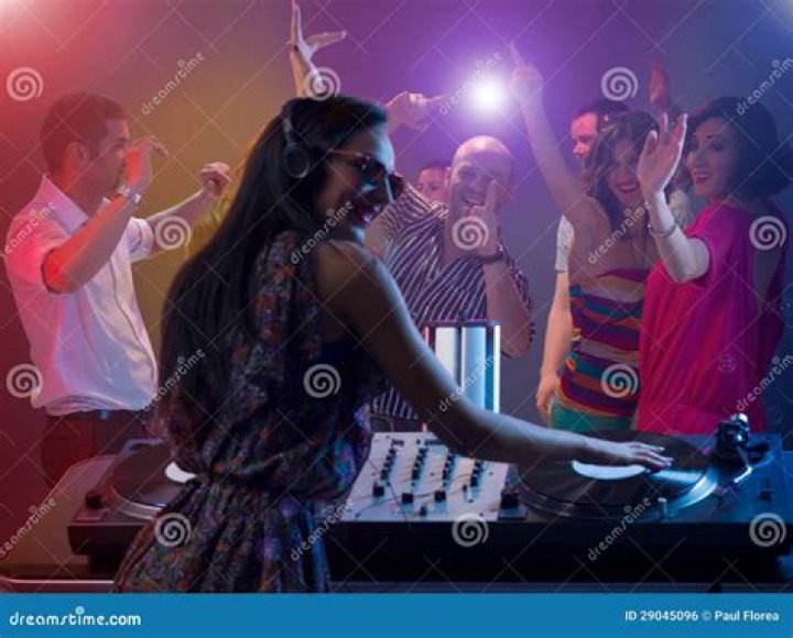 People spinning records at parties: Abbr.