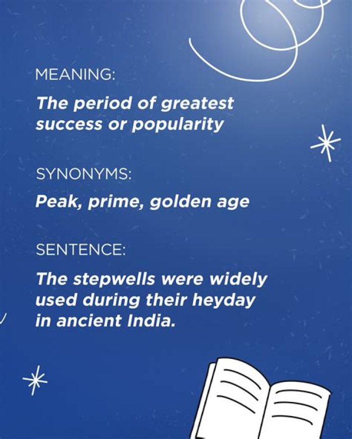 Period of greatest success