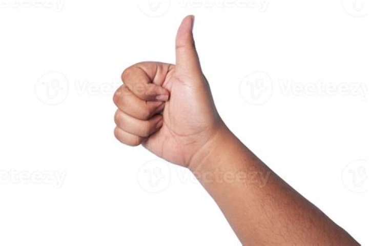 Person who's all thumbs