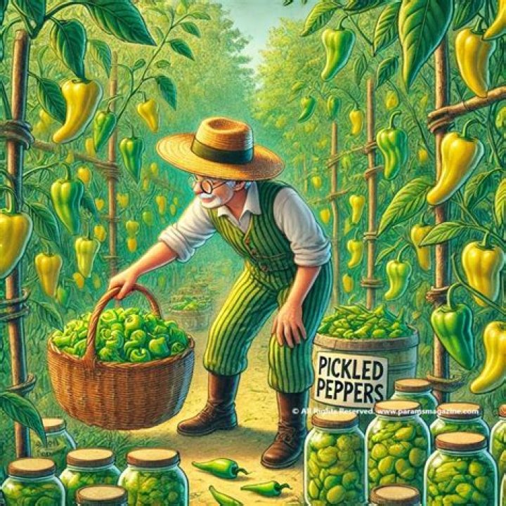 Peter Piper picked a ___ of pickled peppers...