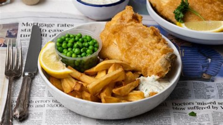 Pint that might be served with fish and chips