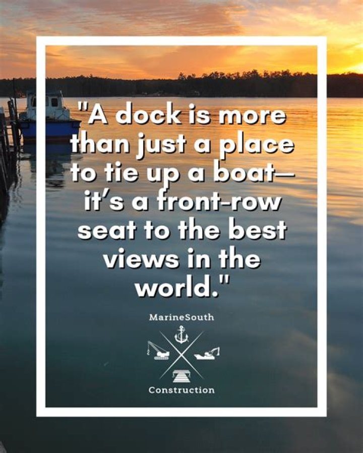 Place to tie up a boat