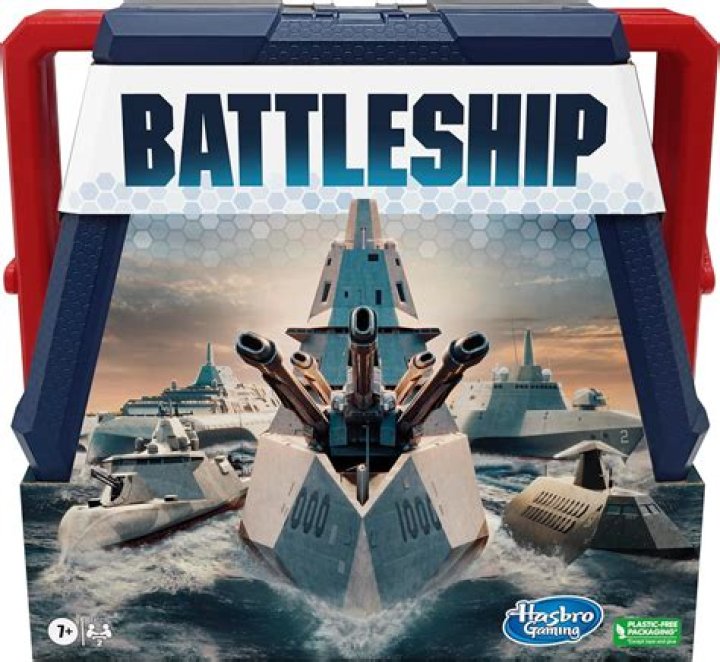 Plastic marker in the game Battleship