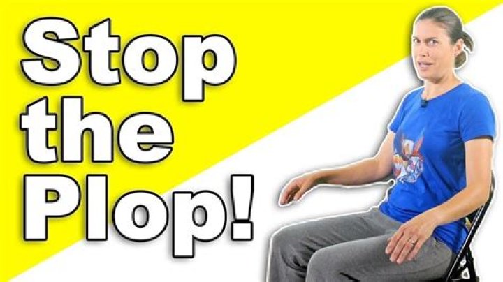 Plop down on a chair