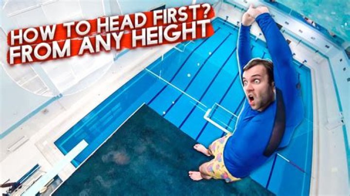 Plunge headfirst into a pool