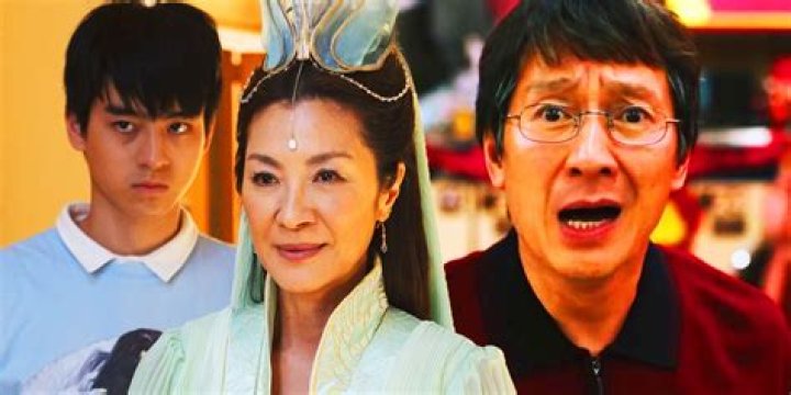 Portrayer of Joy Wang in Everything Everywhere All at Once and Shiji Niangniang on American Born Chinese: 2 wds.