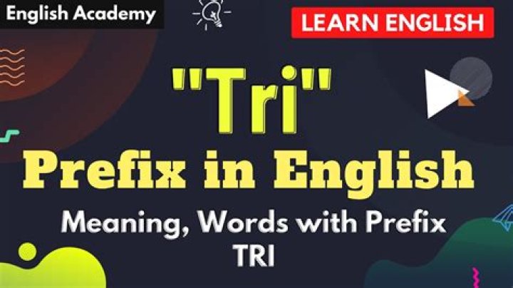 Prefix meaning three