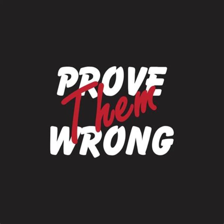 Prove wrong