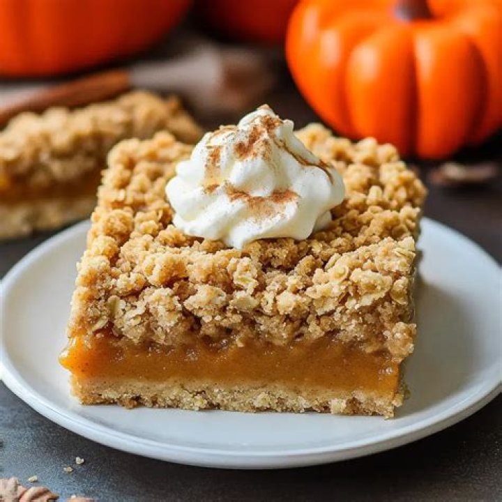 Pumpkin-flavored dessert