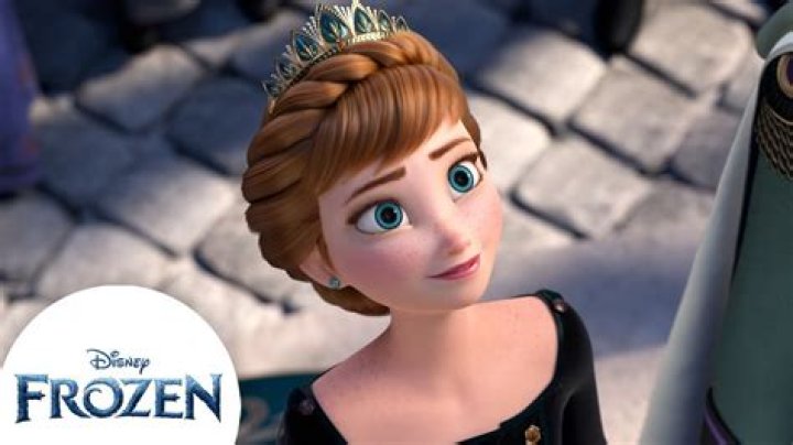 Queen of Arendelle in a Disney movie