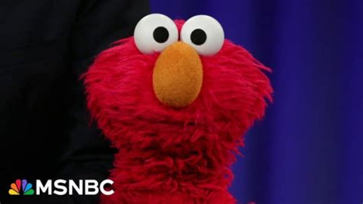 Red Muppet who refers to himself in the third person