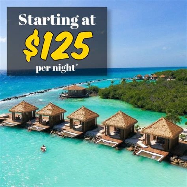 Resort chain offering all-inclusive island getaways: 2 wds.