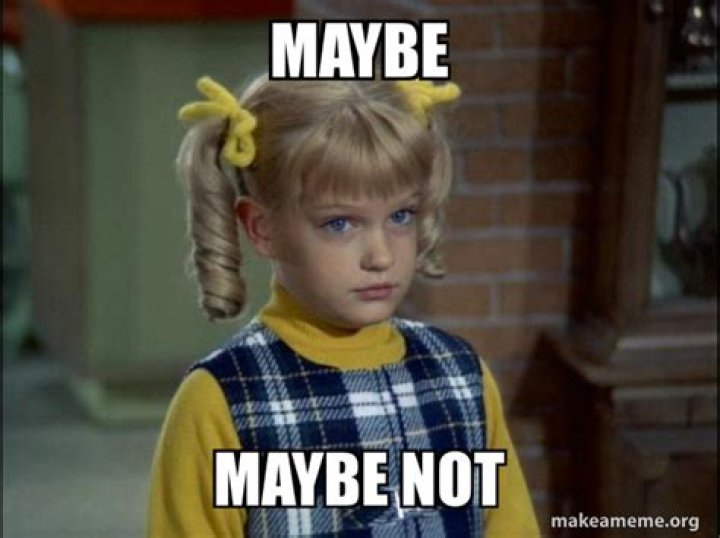 Response to a funny meme maybe