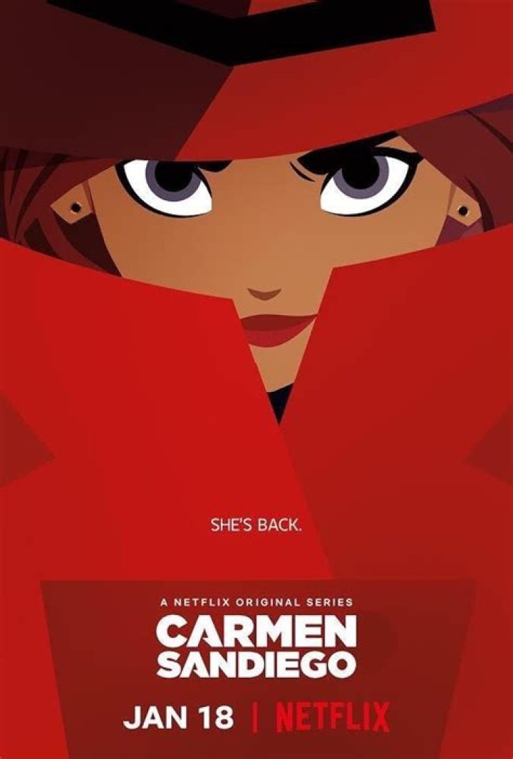 Rodriguez who voices Carmen Sandiego in a Netflix animated series