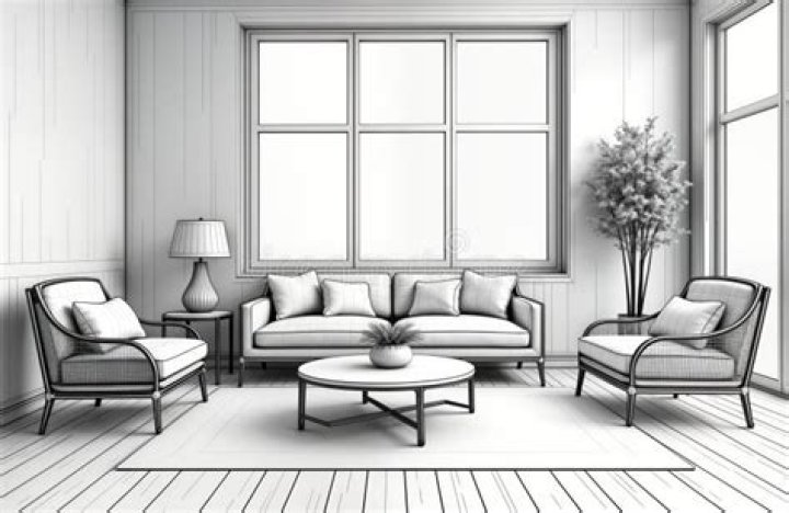 Room with comfy furniture