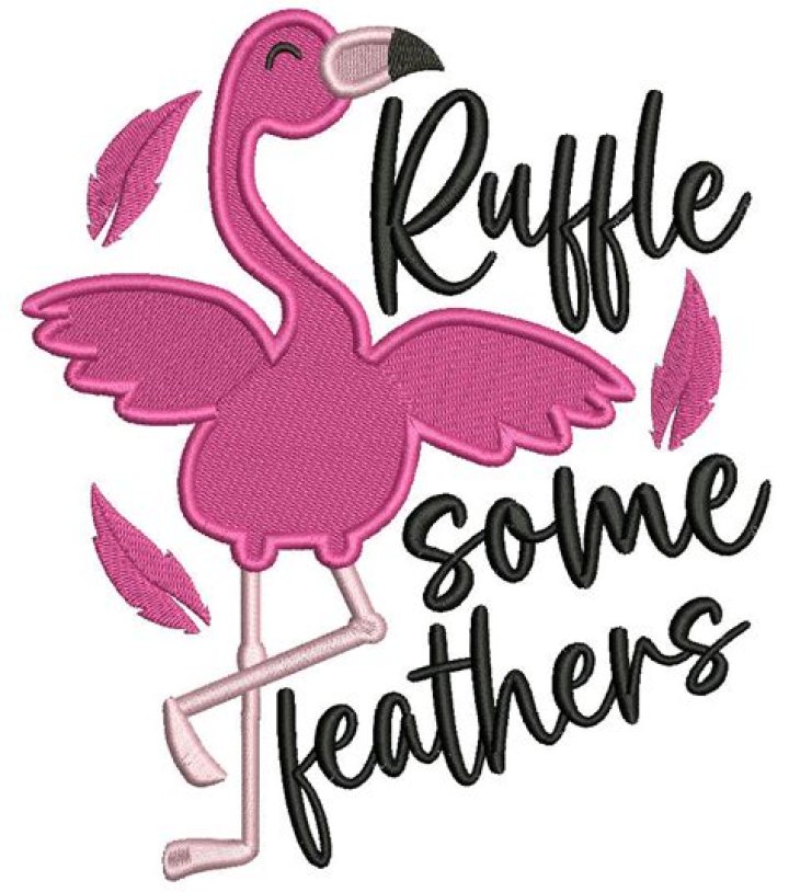 Ruffle some feathers say