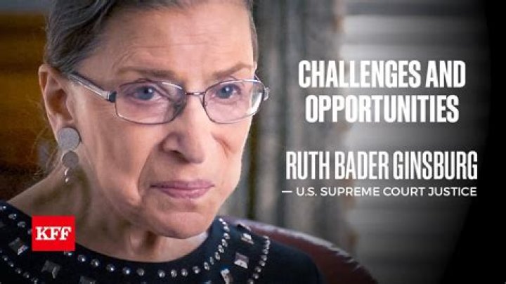 Ruth Bader Ginsburg's concern