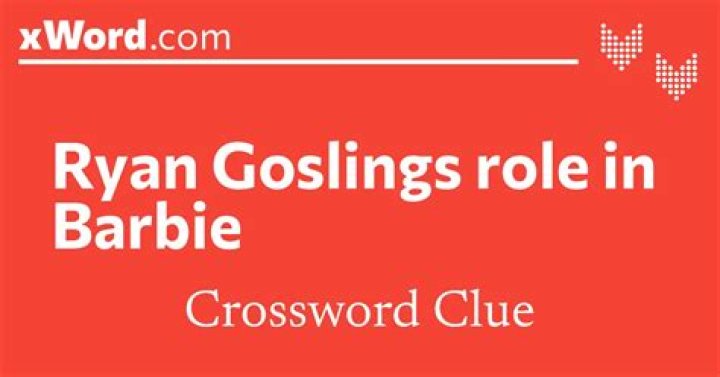 Ryan Gosling's role in Barbie