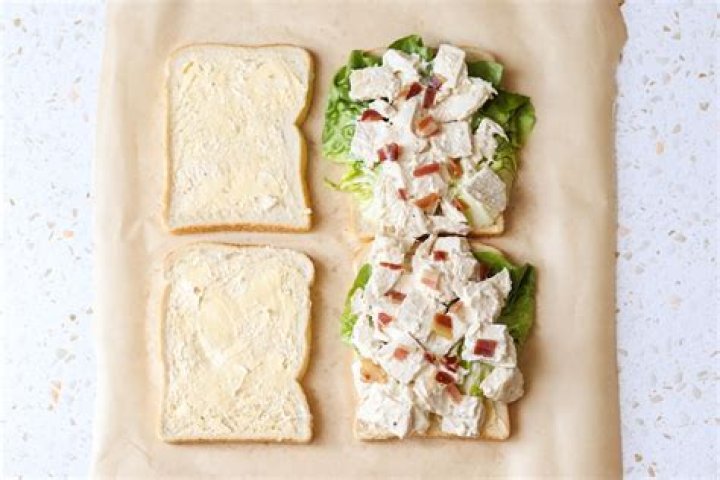Sandwich filling with mayonnaise and hard-boiled ingredients: 2 wds.