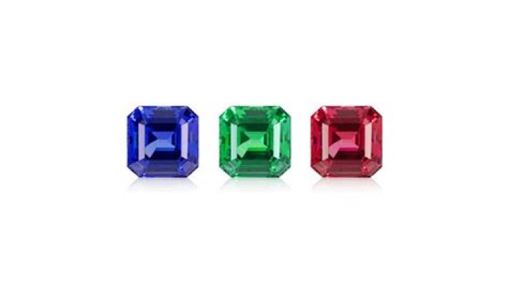 Sapphire emerald or ruby