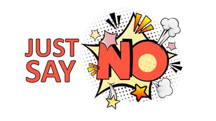 Say no to as a request