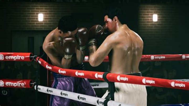 Setting for a boxing match