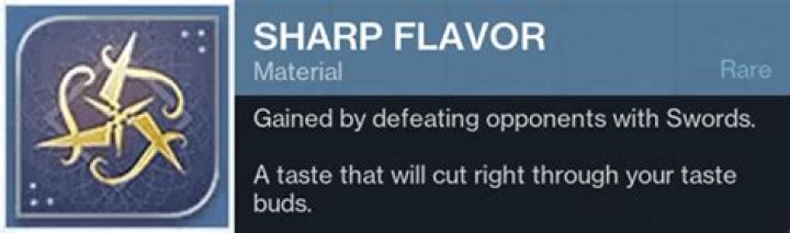 Sharp flavor