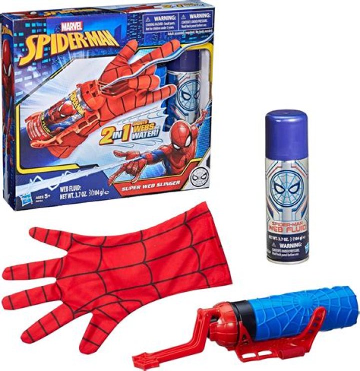 ___ shooters (parts of Spider-Man's outfit)