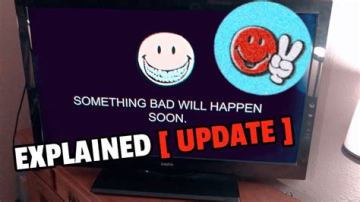 Sign that something bad might happen