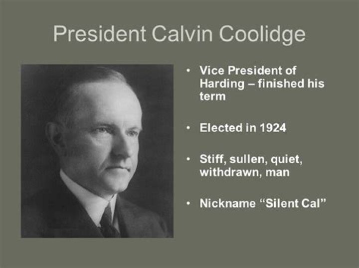 Silent ___ (nickname of President Coolidge)