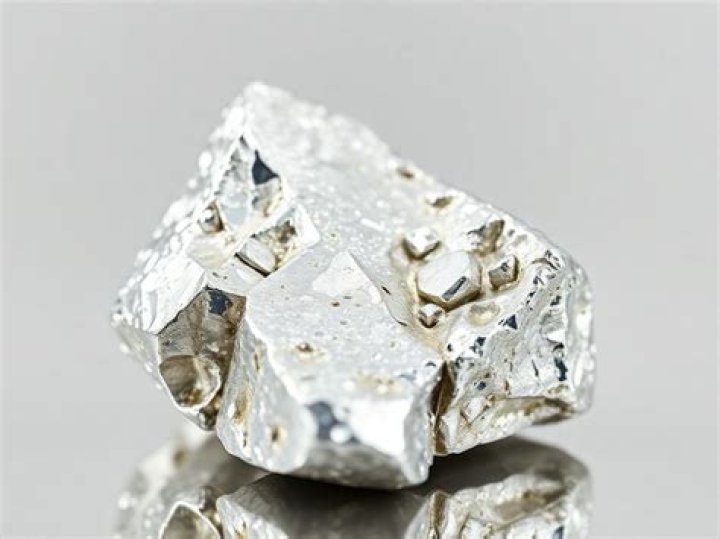 Silvery-White Metal